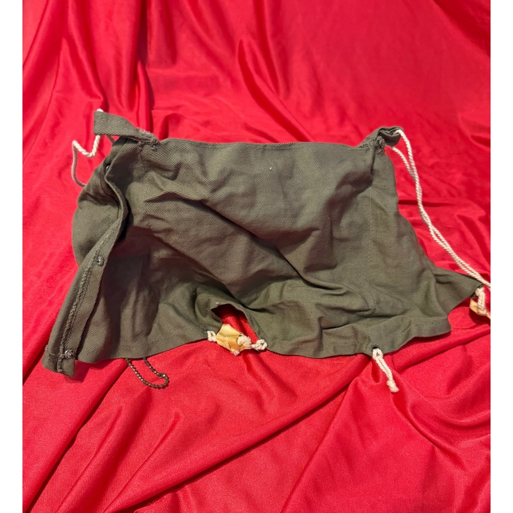 Vintage GI Joe Action Soldier Green Tent 1960's Japan with Rope Ties Good Shape